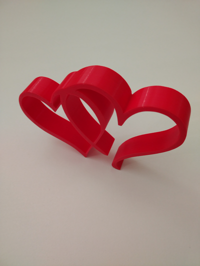 valentinstag herzen by pro3dtisk kunst modelle 3d print model - Mito3D