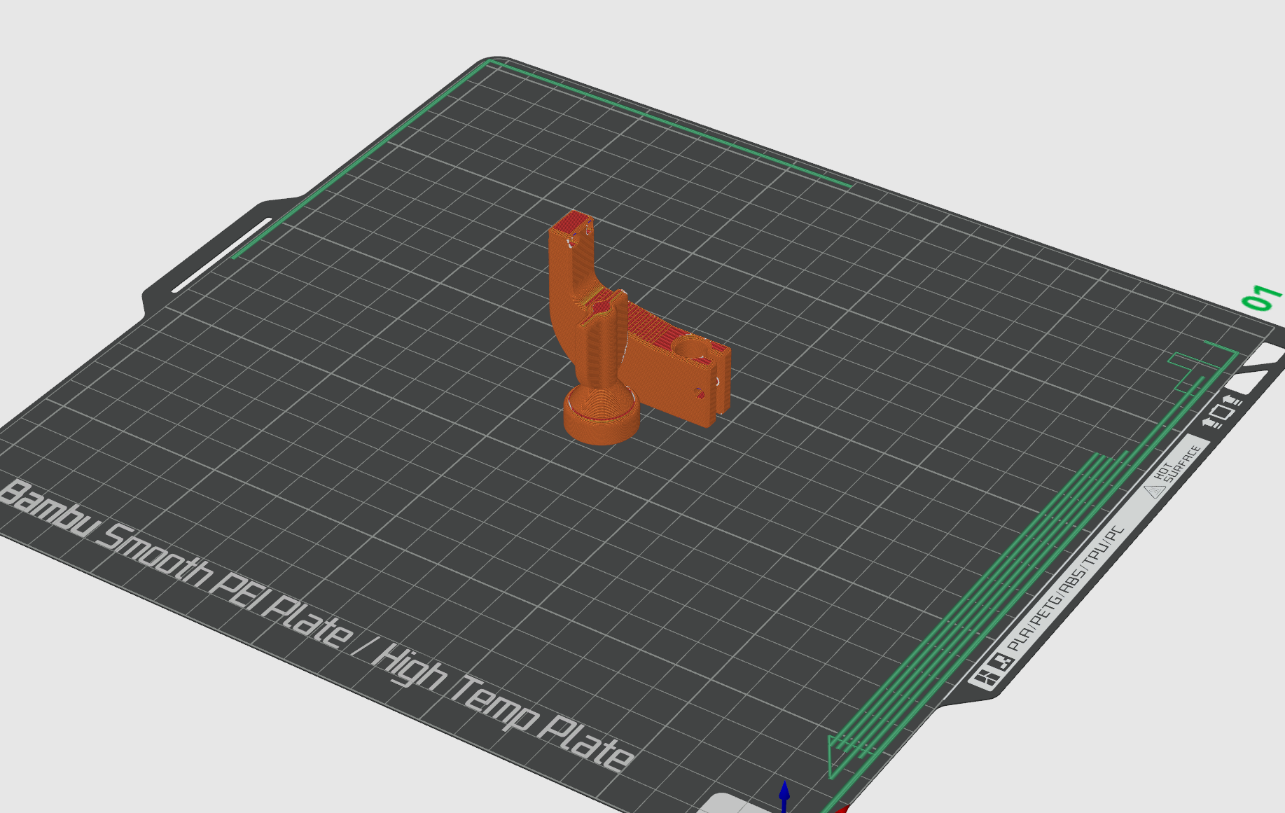 manual nivelamento x1 p1 by le blab fr 3d impressora acessórios prato ajustamento 3D print model - Mito3D