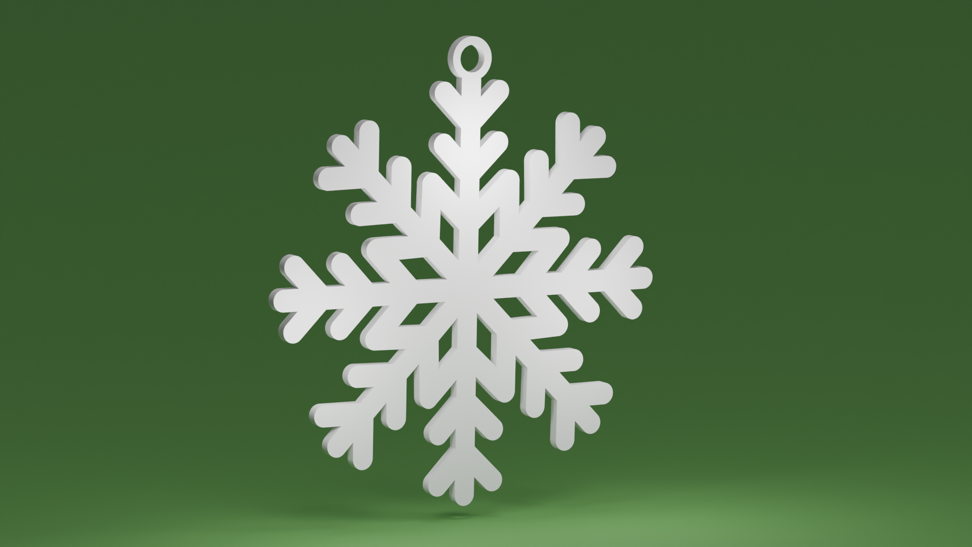 schneeflocke 05 weihnachten baum ornament by abonnieren haushalt feierlichkeiten 3D print model - Mito3D