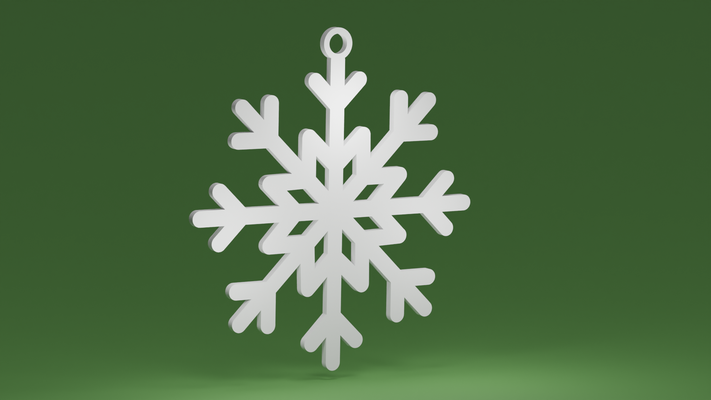 copo nieve 01 navidad árbol ornamento by maxtee casa festividades decoración navideña decoraciones navidad adornos navideños decoraciones árboles decoracion christmastreeornament adorno xmastreedecoration 3d print model - Mito3D