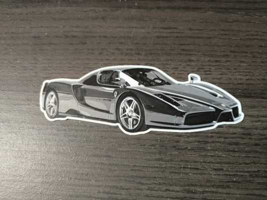 ferrari enzo forge chapeaux by chasseurabcz art 2d véhicule voiture 3d print model - Mito3D