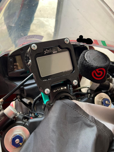 gps runde timer halter unterstützung pz rennen cbr 600 rr by stellen 19 hobby diy fahrzeuge honda stoppuhr 3d print model - Mito3D