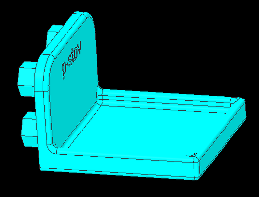 hsw yardım eller raf liman navlun 60501 by p stov araçlar organizatörler üçüncü el kulp destek 3d print model - Mito3D