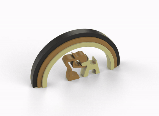 arco iris ponte animal by filionix3d casa animais estimação ponte arco íris conforto amar memorial cão gato 3d a1 3d print model - Mito3D