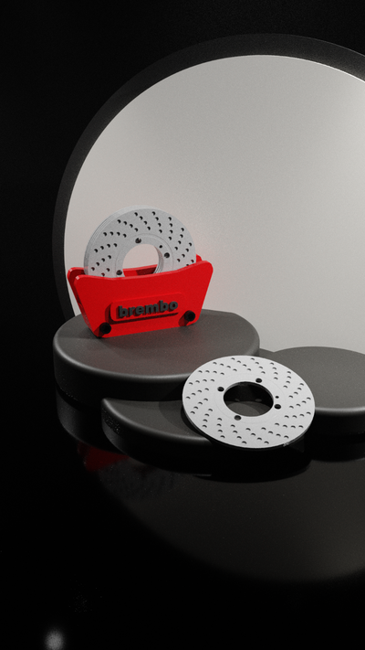 bevanda sottobicchieri brembo disco freni stile by sutnaar domestico arredamento sottobicchiere drinkcoaster macchina carguy bermofreni freno automobile divertimento cucina 3d print model - Mito3D