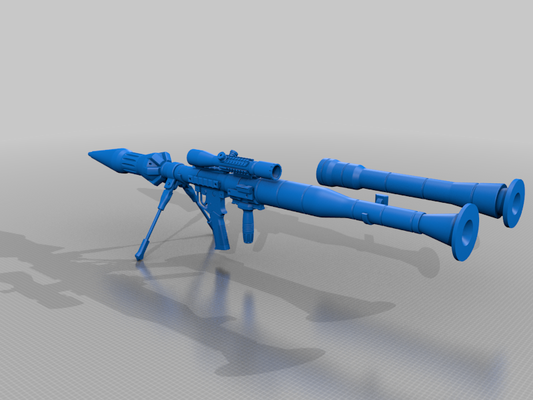 rpg7 plasma or lave lampe by dr mussy accessoires cosplays 3d print model - Mito3D
