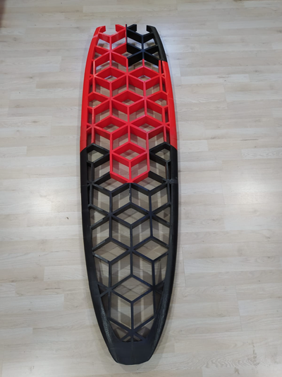 surfbrett evolutionär by abonnieren hobby diy sport draußen surfen tafel hexagon 3d print model - Mito3D