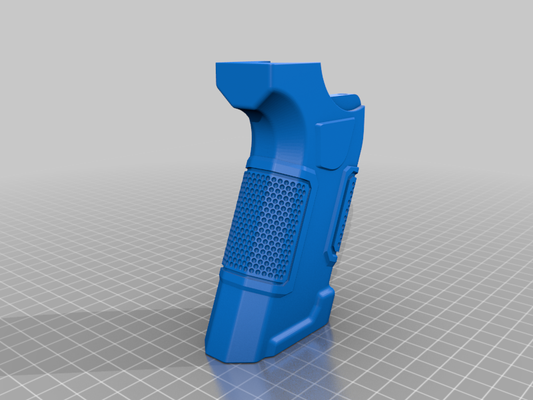 kc9 judge dredd grips ar-15 compatible by drmussy hobby & diy sport outdoors 3d print model - Mito3D