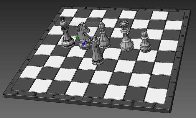 schach set magnetisch by daniel schmidt toys & games board chess game 3d print model - Mito3D