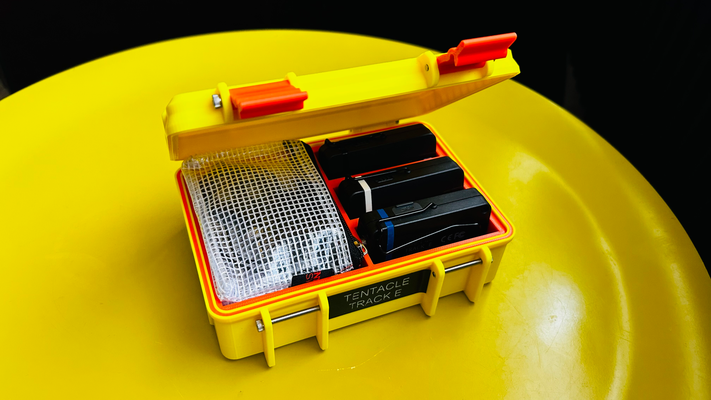 rugged box tentacle sync - track e remixed by niko caignie tools organizers storage audio case 3d print model - Mito3D