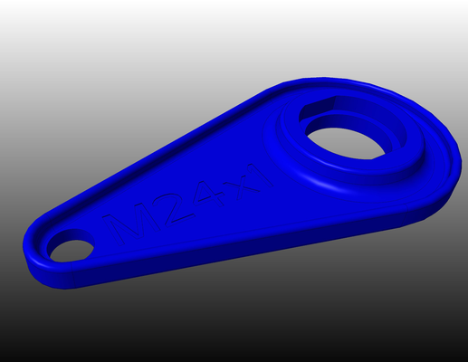 servizio chiave rubinetto aeratori alloggi m24x1 m28x1 by tommaso beve utensili mano neoperl 3d print model - Mito3D