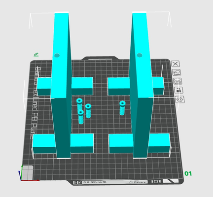 ayakta durmak elegoo jüpiter kdv by tonytrumpet50 3d yazıcı aksesuarlar 3d print model - Mito3D