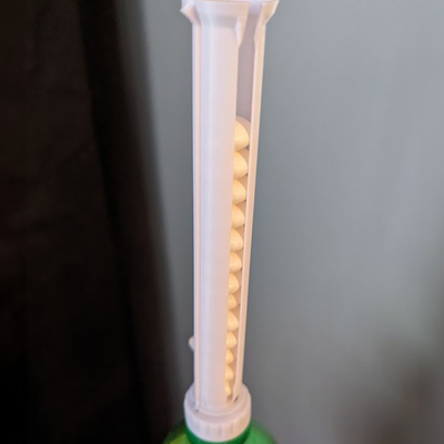 mentos science experiment - soda geyser by droppunk education chemistry bottle fun 3d print model - Mito3D