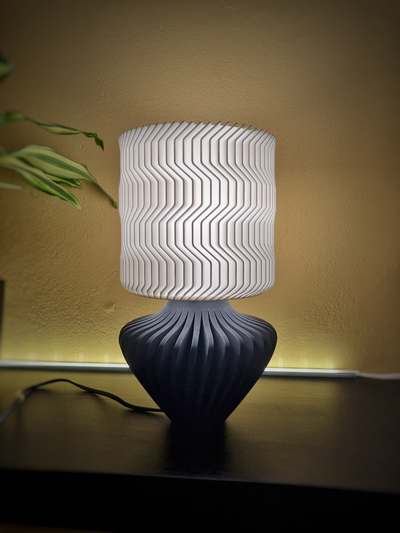 vague lampe by horak93 loisir diy électronique conception art 3d print model - Mito3D