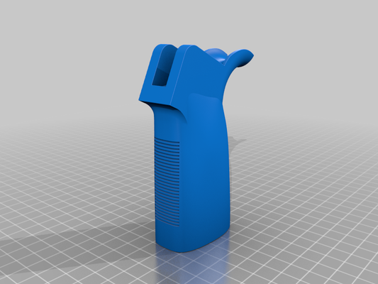 ar9 mag grip by drmussy props & cosplays 3d print model - Mito3D
