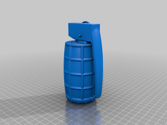 dm51 grenade suporte treinamento by dr mussy adereços cosplays 3d print model - Mito3D