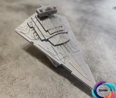 star wars chimaera destroyer stand by 3dmn props & cosplays starwars ams multicolor cool fun dark light empire scifi space spaceship galacticempire spacebattle imperialfleet modelship aircraft spacecraft darth vader 3D print model - Mito3D