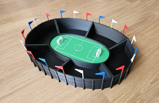 football football casse croûte arène remixé by 3dmakeryde ménage maison modèles 39 collations snackstade soirée surveillance euro2024 3d print model - Mito3D