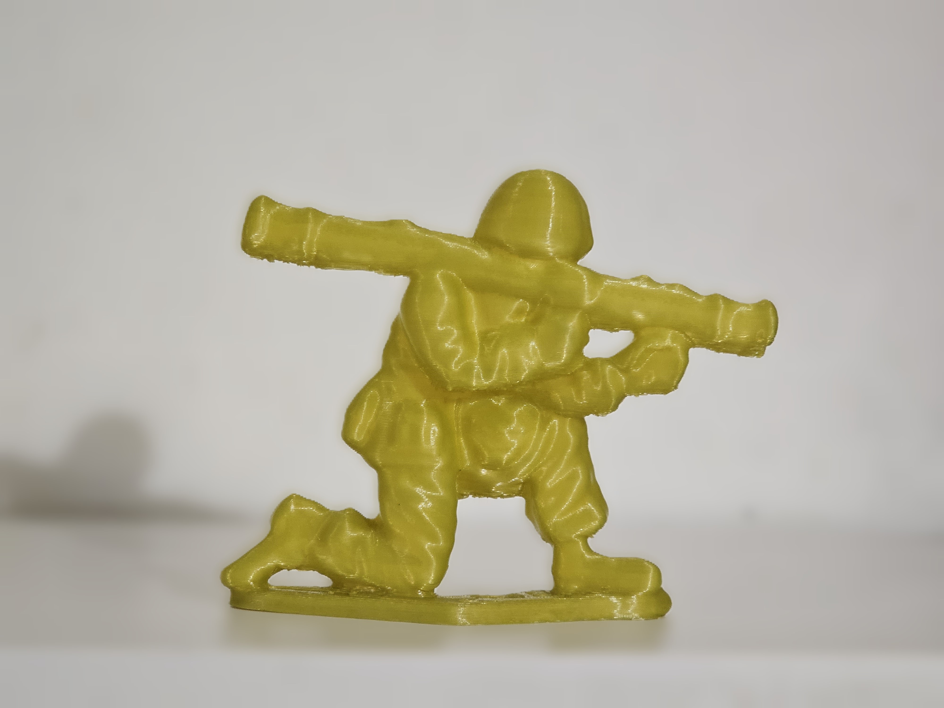 bazukino jouet soldat statue by dubmehard art sculptures armée sculpture bazooka 3D print model - Mito3D