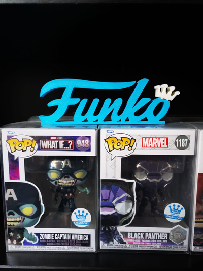 funko pop logo by kris95 art 2d décoration collection 3d print model - Mito3D