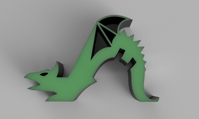 dragon phone holder remixed by humebeam tools gadgets thingiverse 3d print model - Mito3D