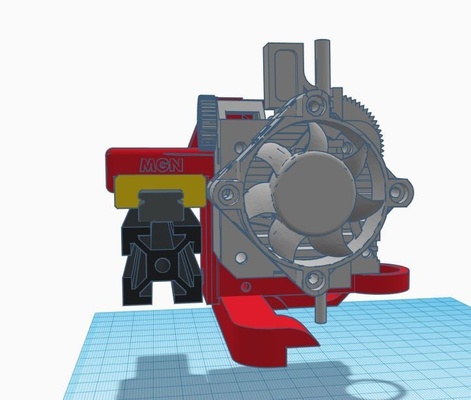 titán aero carro mgn12 by kicker22004 3d impresora accesorios 3d print model - Mito3D