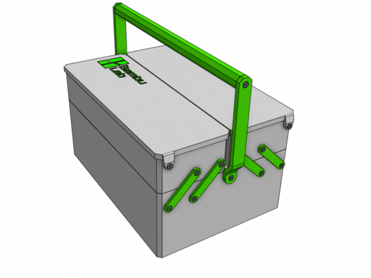 bambu labor m3 werkzeugkasten neu gemischt by torbe werkzeuge veranstalter werkzeug zubehörteil organisator box x1c p1p p1s büro zubehör werkstatt organisation 3d print model - Mito3D