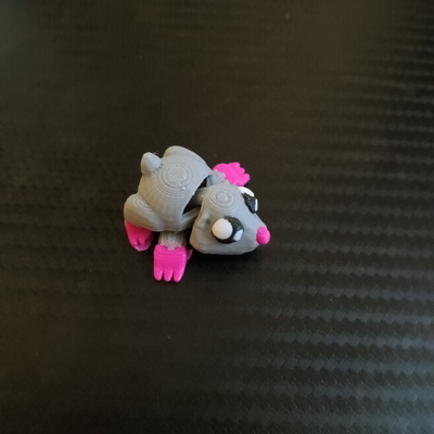 artikuliert niedlich maulwurf by waffly3d miniaturen tiere ratte nagetier ams 3d print model - Mito3D