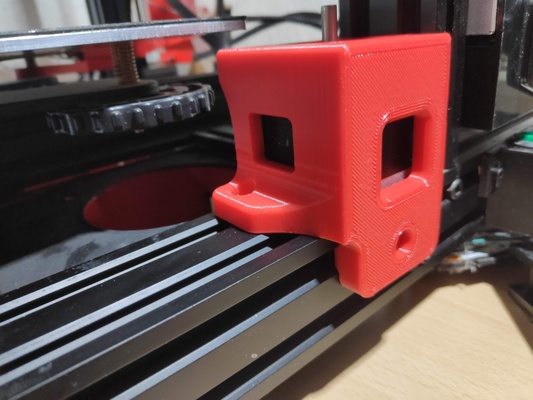 ender 3 ajustable double 39 40mm moteurs 4236 or 4238 by goyetus 3d imprimante pièces titulaire soutien ender3 doublez 39mm 3d print model - Mito3D