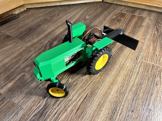 mini tractor attachments by mud hobby & diy robotics 3d print model - Mito3D