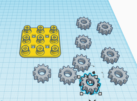 9 ingranaggio filatore by dckissell utensili gadget agitarsi 3d print model - Mito3D