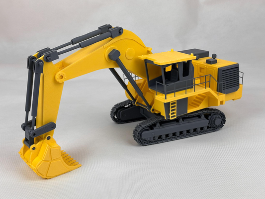 chenille 6020b minig excavator pleinement 3d imprimable modèle by mikolaj mazik éducation ingénierie chat excavatrice exploitation minière véhicule voiture nema17 arduino 3d print model - Mito3D