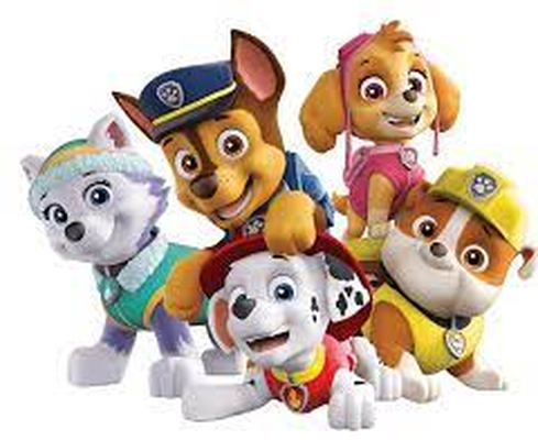 pawpatrol 6dogs by u ur d r st giocattoli giochi all'aperto zampa pattuglia 3d print model - Mito3D