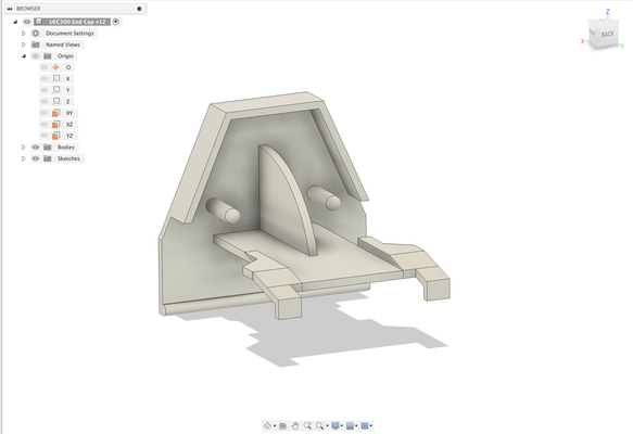 ultralita uec500 boné upvc estilo conservatório cobertura by benlovley casa modelos laranjal nec 3d print model - Mito3D