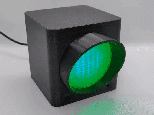 dezilicht visuell lärm monitor lehrreich werkzeug by bbbenji bildung modelle licht verkehr 3d print model - Mito3D