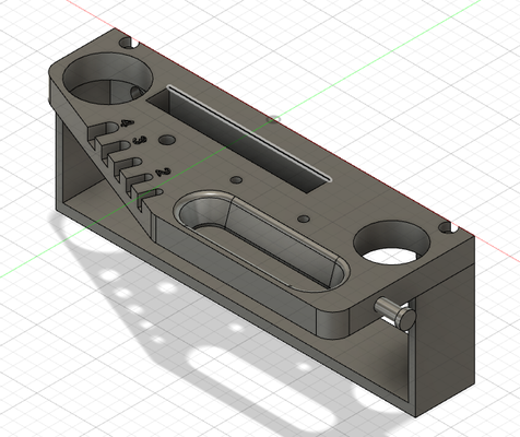 3d impressora ferramentas suporte parede mel remixado by david testículos acessórios favo armazenamento 3d print model - Mito3D