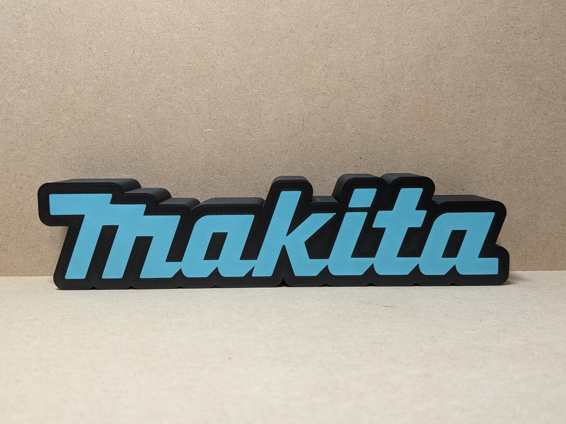 makita boite lumière led lampe by silman3d art modèles outils logo boîte multicolore ams 3D print model - Mito3D