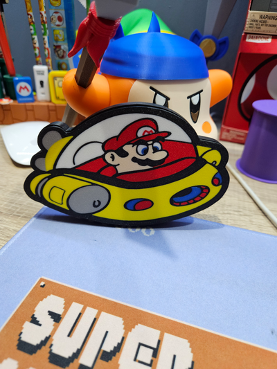 süper mario denizaltı by lonergan89 sanat 2d ışık kutu nintendo oyun çocuğu retro 3d print model - Mito3D