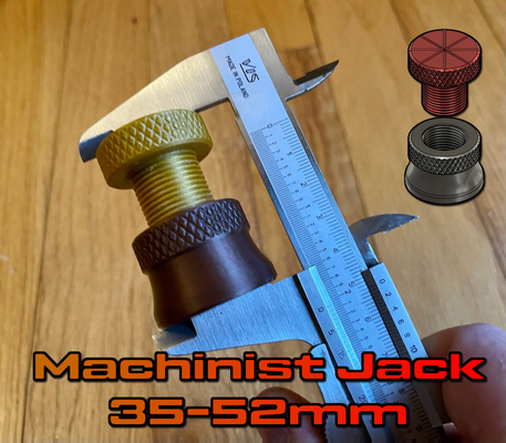 completamente 3d stampato macchinista jack agitarsi 35 52mm by emoticon utensili gadget jack attrezzo facile stampa giocattolo edc tasca fatica sollievo spingere laser fibra k40 taglio 3d print model - Mito3D