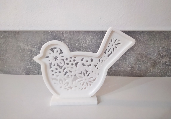 pasqua pollo decorazione by tvorim3d domestico arredamento casa pollame vacanza holidaydecoration pollopasquale pulcino pasquale casa 3d print model - Mito3D