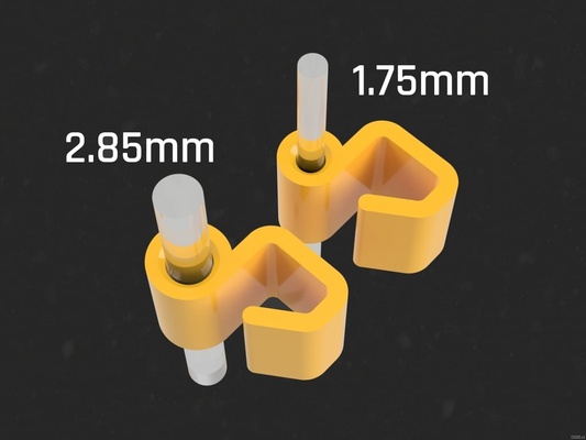 tom's basit iplik klips i̇ş parçacığı makaralar v4 by tom v t 3d yazıcı aksesuarlar biriktirmek 3d print model - Mito3D