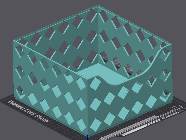 istiflenebilir organizasyon çöp kutusu 2 by ağlamaklı ev halkı dekor kararlı organizatör sandık depolama 3D print model - Mito3D