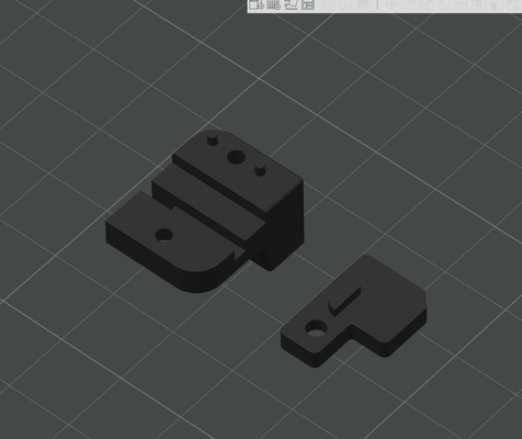 raised nozzle wiper non-rotating tray remixed by jimsy 3d printer parts 3d print model - Mito3D