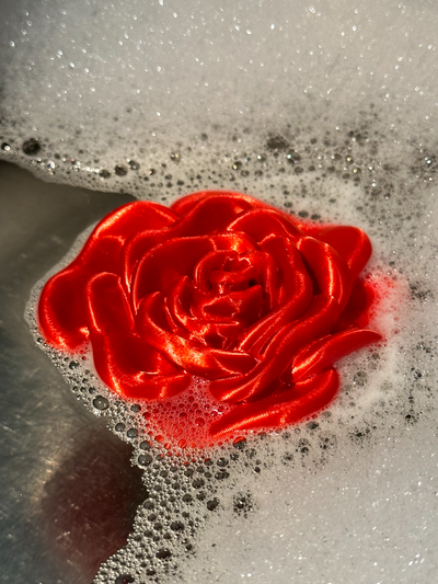 rosa classico single fioritura scegliere 1 or 2 colori by dr brama domestico arredamento san valentino nozze fidanzamento bagno bathbomb decorazione petalo petali rose amore loveart rosso 3d print model - Mito3D