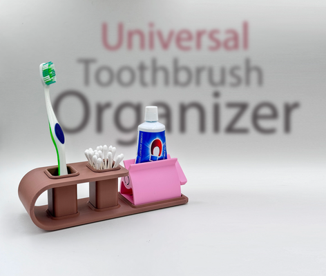 universale spazzolino organizzatore by ruvim kub utensili organizzatori in piedi dentifricio standfordentifricio ruvimkub organizzazione titolare supporto spremiagrumi 3d print model - Mito3D