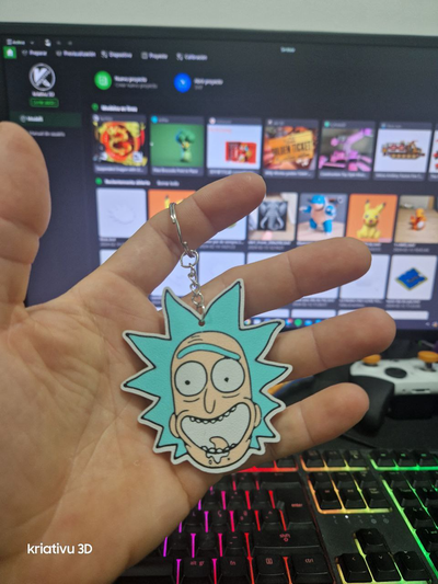 rick by kriativu 3d printer test models morty 3d print model - Mito3D