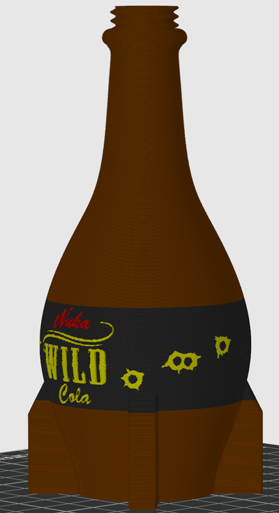 fallout nuka cola wild ams bottle cap remixed by faran3d props & cosplays 3 4 76 vegas nukacherry nukacola nukacolaquantum 3d print model - Mito3D