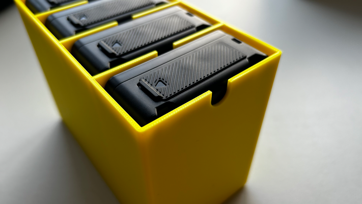 storage & transport box smallrig vb50 v mount batteries by niko caignie tools organizers storagebox case rugged vmount battery batterycase 3d print model - Mito3D