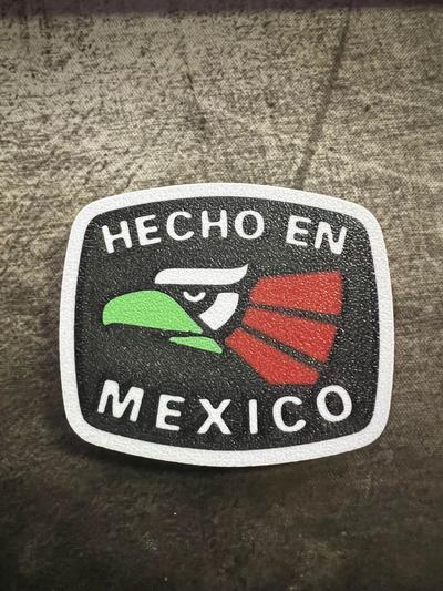 hecho mexiko adler by abonnieren kunst zeichen logos latino lateinamerikanisch chicano mexikaner schlüsselbund mex 3d print model - Mito3D