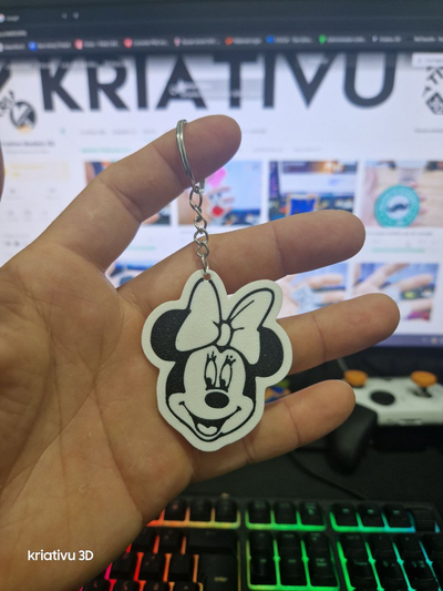 minnie by kriativu 3d printer test models 3d print model - Mito3D